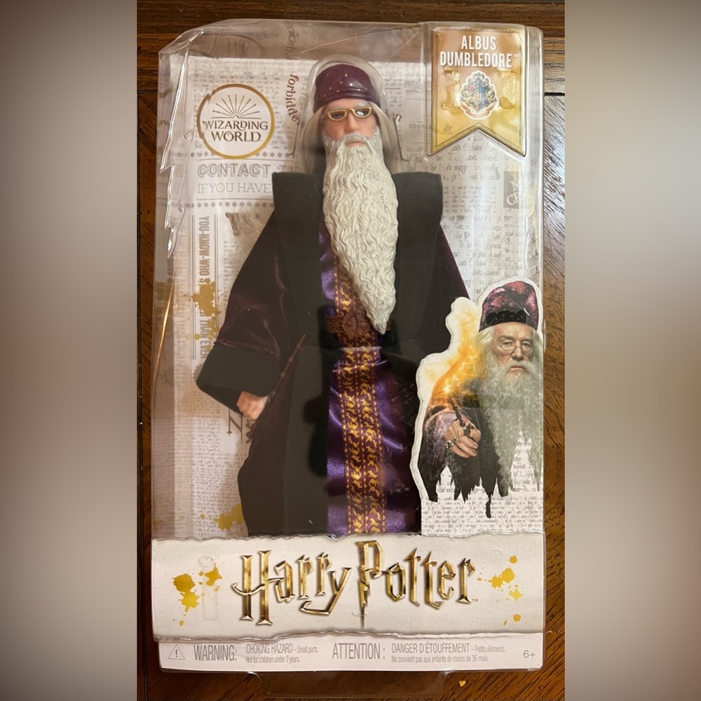 Albus Dumbledore Action Figure Doll Barbie - Harry Potter Wizarding World